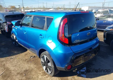 2016 Kia Soul + from USA, damaged, VIN KNDJP3A54G7396818